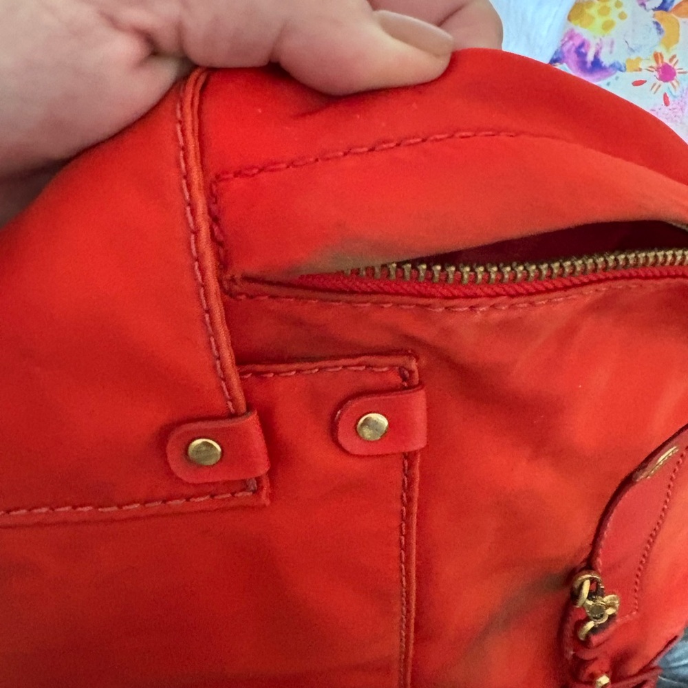 Red Women's Backpack - Picture 8 of 9